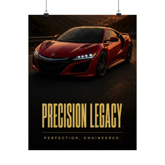 TuneMe Labs - Precision Legacy NSX Poster