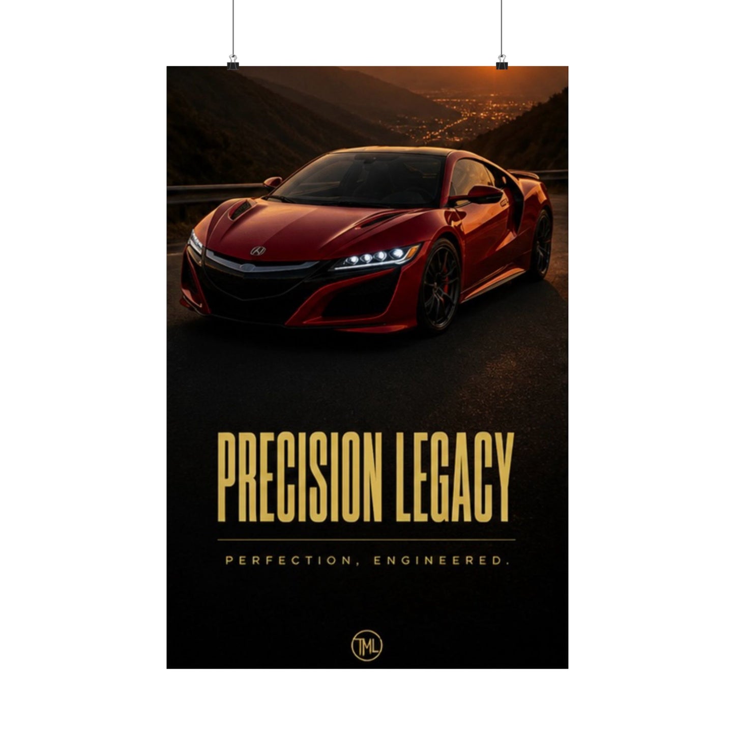 TuneMe Labs - Precision Legacy NSX Poster
