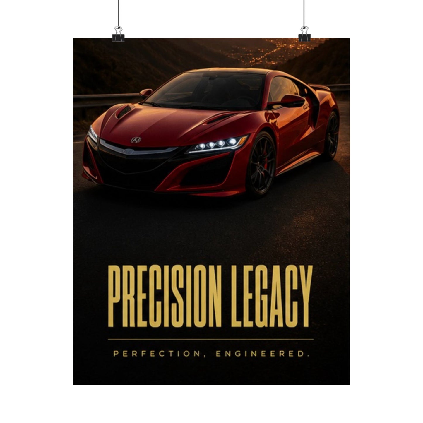 TuneMe Labs - Precision Legacy NSX Poster