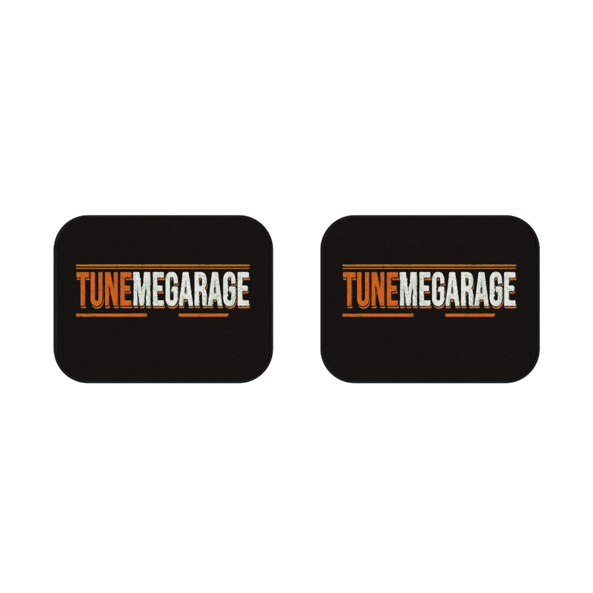 TuneMeGarage Rear Car Floor Mats — Set of 2