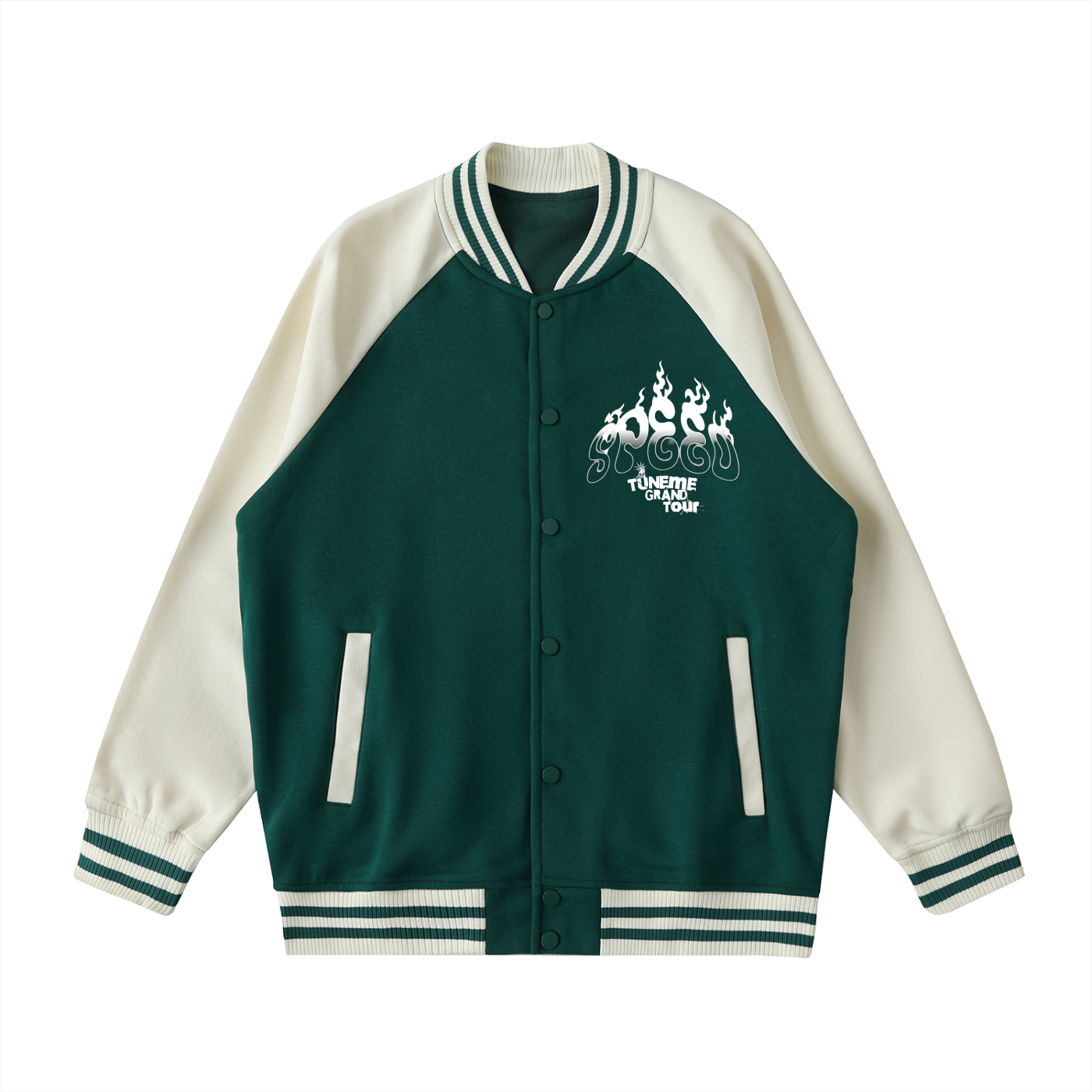 TMG LIMITED Varsity Jacket MODEL 1 50/50