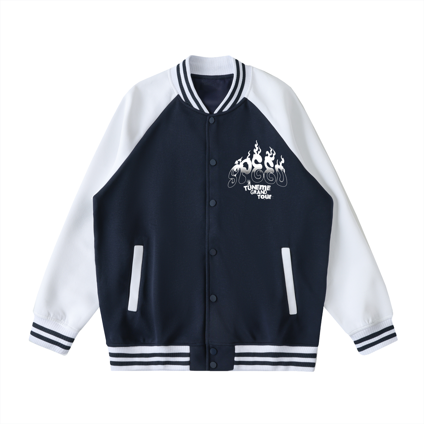 TMG LIMITED Varsity Jacket MODEL 1 50/50