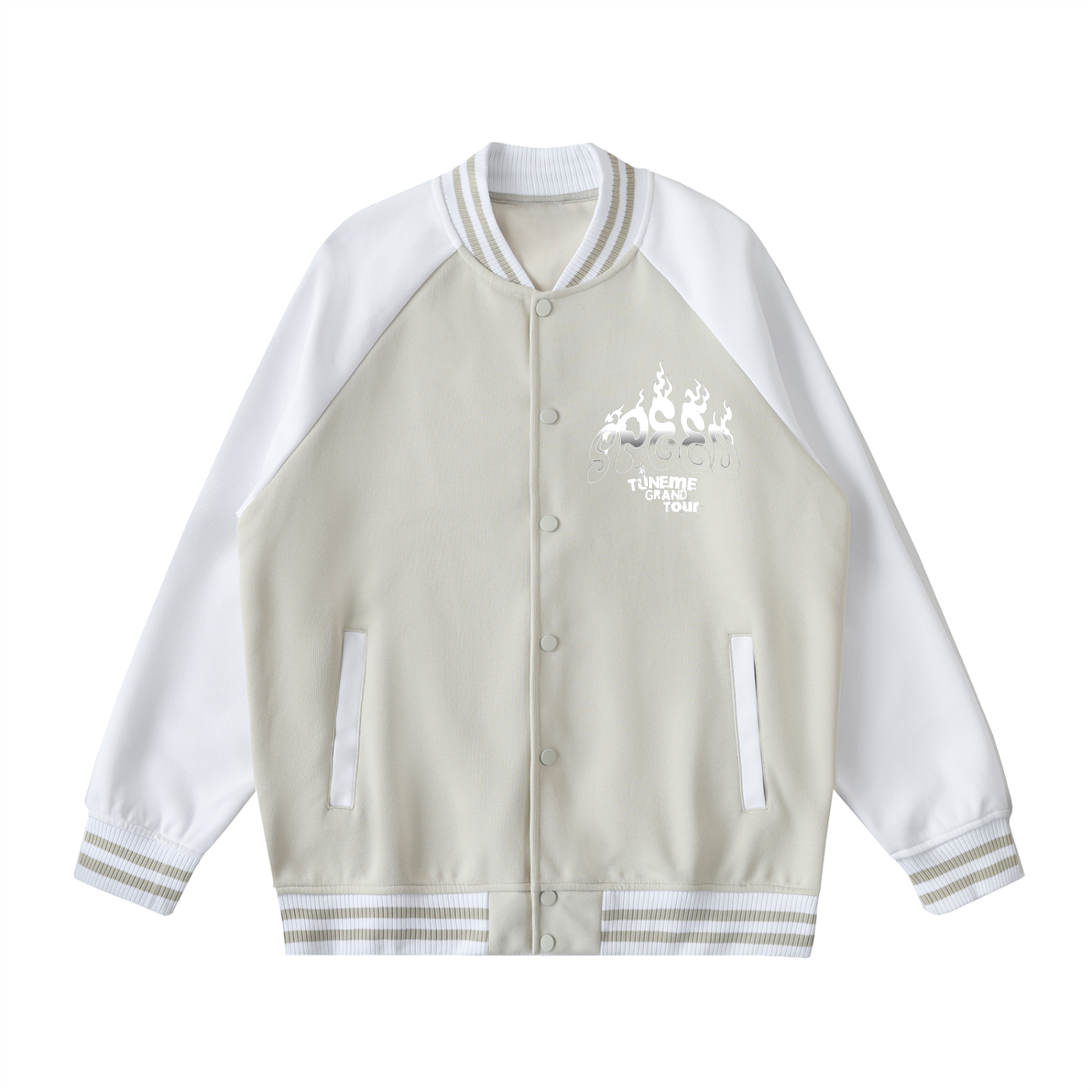 TMG LIMITED Varsity Jacket MODEL 1 50/50